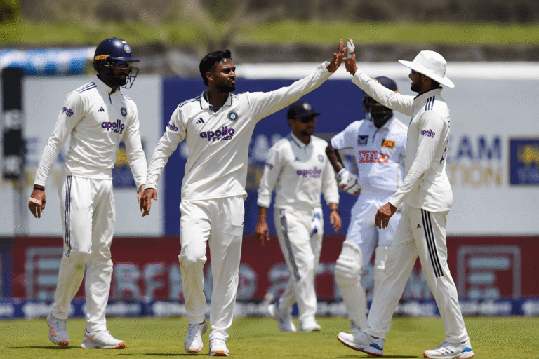 How India Broke Sri Lanka’s Fifth-Day Resistance in Galle